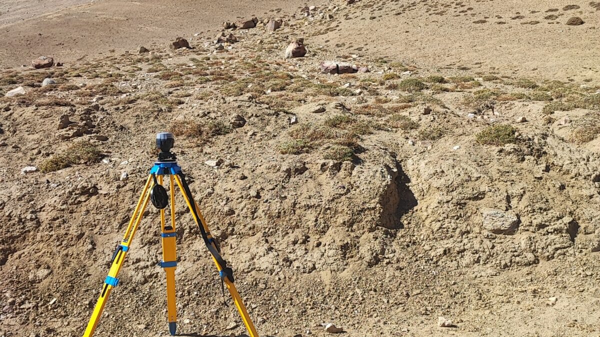 Red geodésica de primer orden para exploración minera