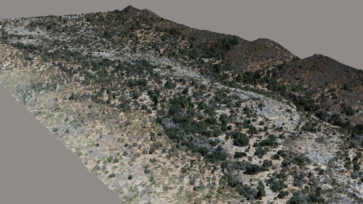 Levantamiento topográfico e hidrográfico sector Tranque Mauro
