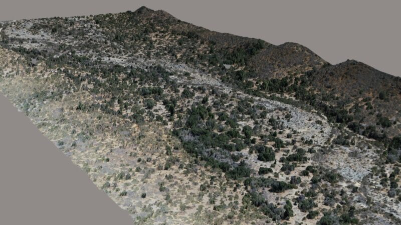 Levantamiento topográfico e hidrográfico sector Tranque Mauro