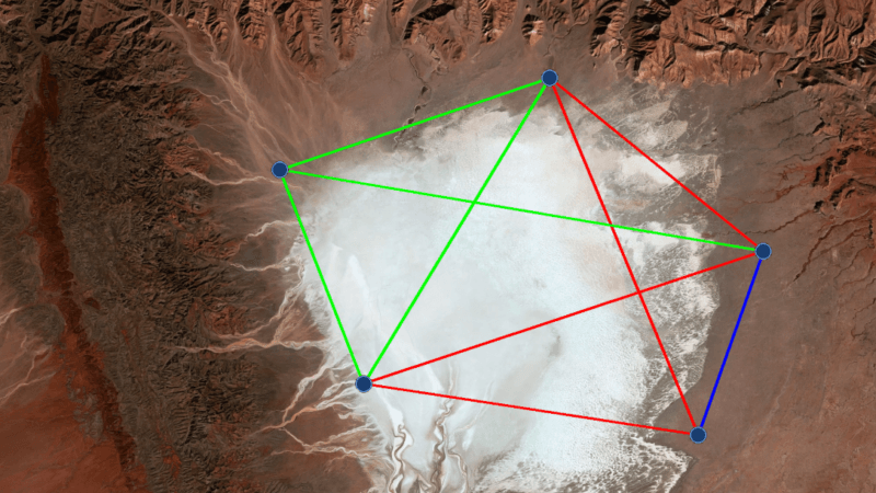Red geodésica GNSS en alta cordillera